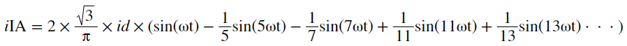 第一整流橋網(wǎng)側(cè)電流傅里葉級(jí)數(shù)展開 第一整流橋網(wǎng)側(cè)電流傅里葉級(jí)數(shù)展開