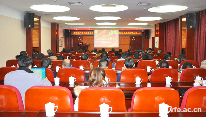 湖南銀河電氣召開2018年度工作總結(jié)暨表彰大會(huì) 湖南銀河電氣召開2018年度工作總結(jié)暨表彰大會(huì)